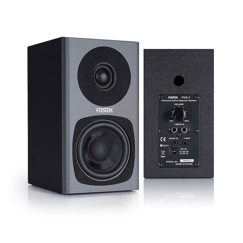 Fostex PM0.3B 3" Studio Monitors (Pair) image 1