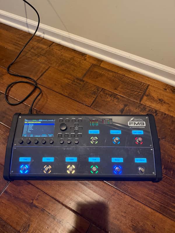 Fractal Audio FM9 Turbo with Studio Slips bag and Plexi screen protector 2021 - 2023 - Black image 1