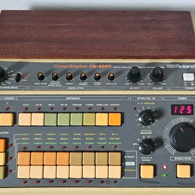 Roland CR-8000 CompuRhythm 1980s - White