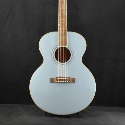 Mint Epiphone IGC J-180 LS Long-Scale Frost Blue (Includes Hard Case) image 2