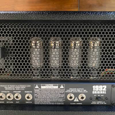 Peavey 6505 1992 Original 120W Tube Guitar Amp Head Black Excellent Condition image 12