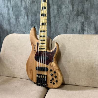 S. Martyn Jazz Bass Headless 32” scale 18mm spacing 5 strings 24 frets 6.5 lbs - STANDARD MODEL 2025 image 6
