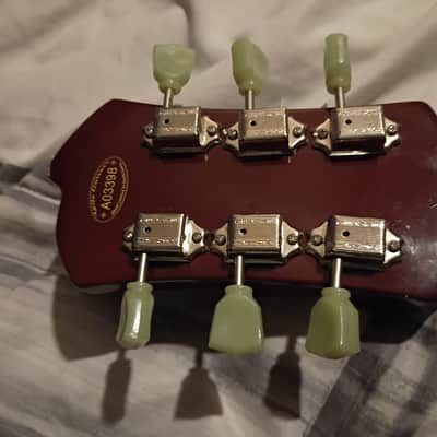 Agile AL-2000 Les Paul Singlecut 2000s Gold Top HH image 7