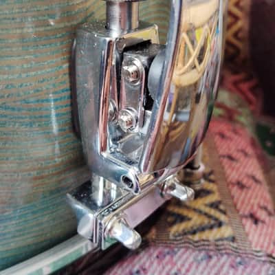SSS Solid Shell Shop Custom Snare Drum 2025 - Turquoise image 10