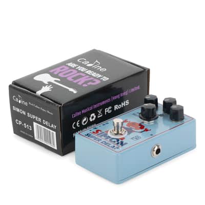 Caline CP-513 Simon Super Delay Pedal Tape options True Bypass, price include the import duty to US buyer image 6