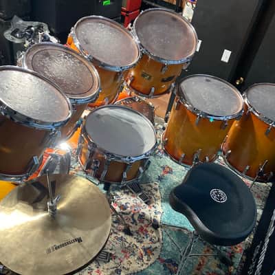 Sonor - Steve Smith's Journey, 1981 Horst Link Signature Series, 9-Piece Set with Custom Paul Jamieson Snare,  Authenticated! image 7