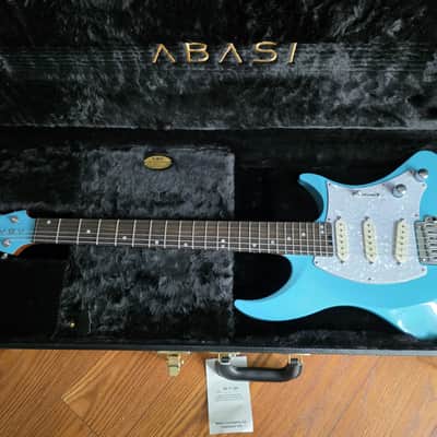 Abasi Guitars Emi 6 2024 - Miami blue image 1