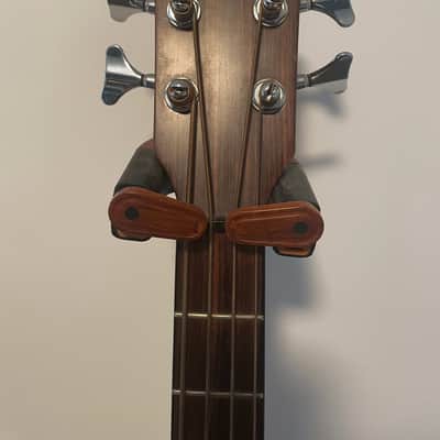 Fender BG29 Acoustic-Electric Bass Guitar tan/wood image 2