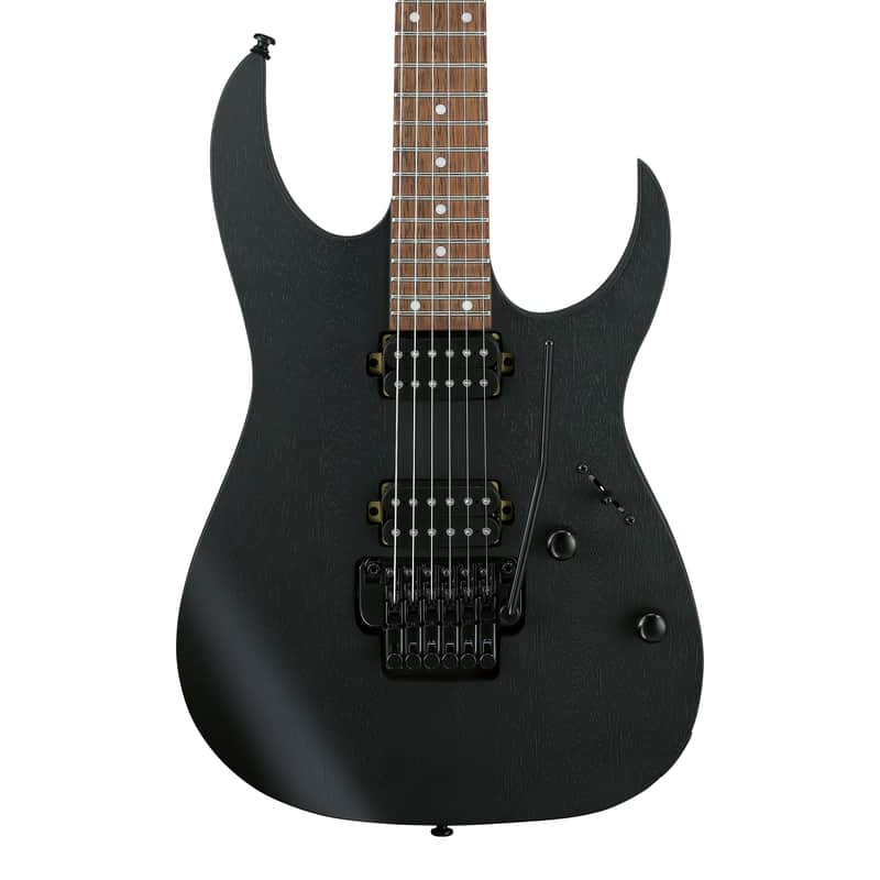 Used Ibanez RGRT420WK RG Standard Electric Guitar - Weathered Black image 1