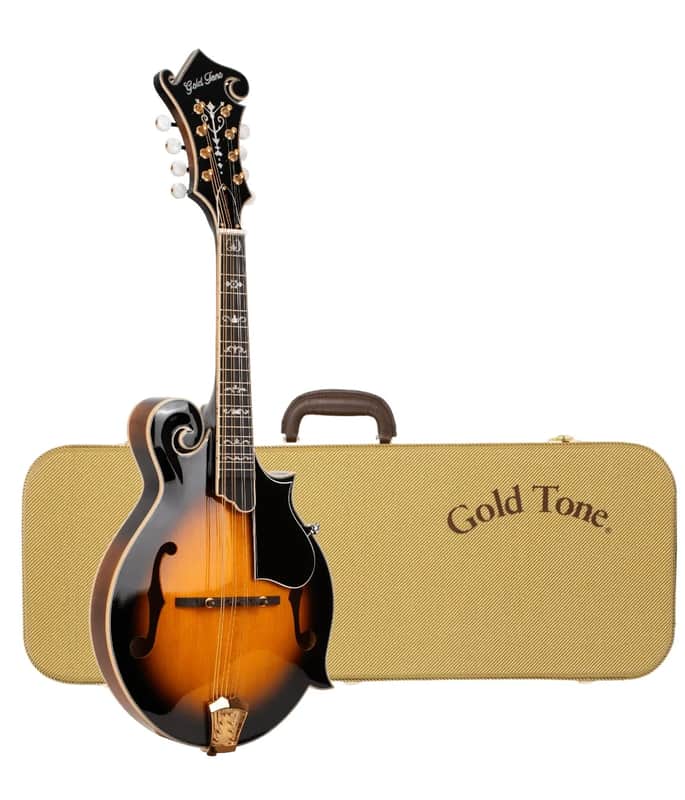 Gold Tone GM-70+ F-style mandolin - NEW Solid Wood w/ CASE image 1