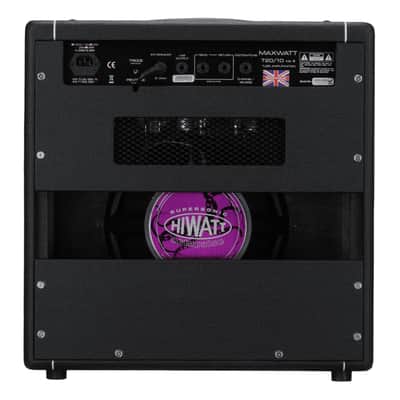Hiwatt T-Series TB20/10 20/10-Watt 1x12 Tube Combo Amplifier - Black image 3