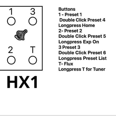 StringVelocity HX1 4 button midi image 2