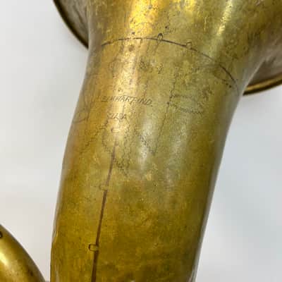 1967 Conn Bb Bell Front Baritone Horn - AS-IS image 8