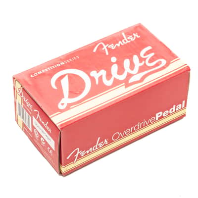 Fender - Competition Series Drive - Overdrive Effect Pedal - w/ Box - x4591 - NOS image 3