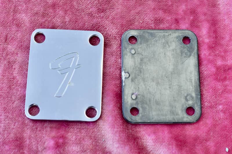 Vintage 1980's Fender Stratocaster Neckplate "Smith Strat" Dan Smith Era! image 1