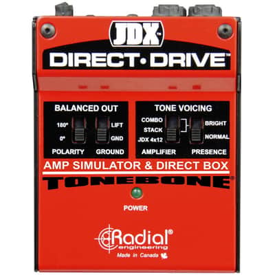 Radial JDX direct drive DI amp simulateur image 2