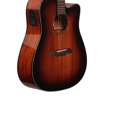 Alvarez AD66CESHB Dreadnought Acoustic Electric Guitar Shadowburst image 9
