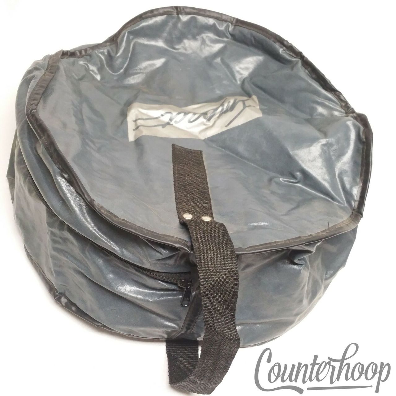Impact Snare Drum Case 14x5" Vinyl Leather Gig Bag Protective Soft Shell Cover* — main photograph