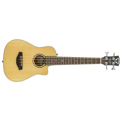 Traveler Guitar Redlands Mini Bass Compact Acoustic Bass w/ Gig Bag, Spruce image 1