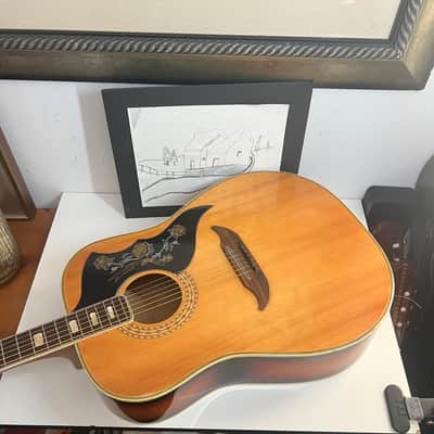 Kawai KF-90 Vintage Acoustic Guitar 60’s-70’s in Sunburst image 4