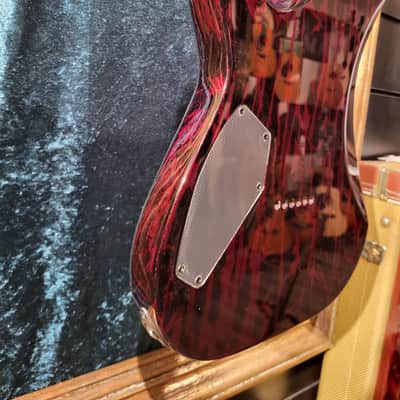 Schecter C-1 Silver Mountain - Blood Moon image 6