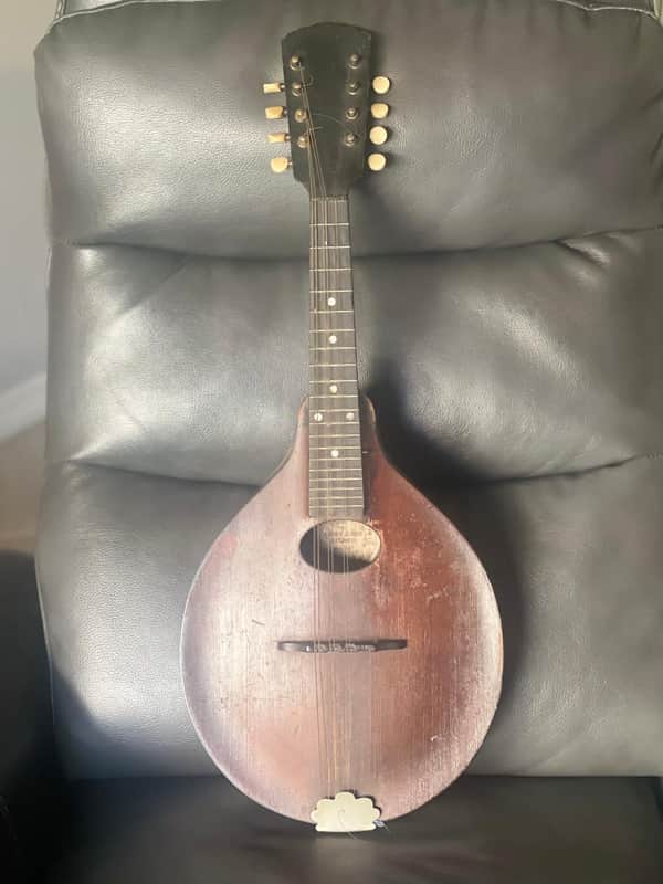 Mandolin Gibson A-Jr Gibson 1906-1908  - Mahogany Walnut image 1