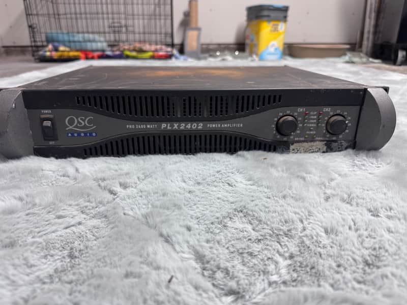 Immagine QSC PLX 2402 2-Channel Power Amplifier 2000s - Black - 1