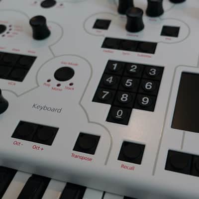 Modal Electronics 001 Hybrid Digital / Analog 2-Voice Synthesizer 2010s - White image 15