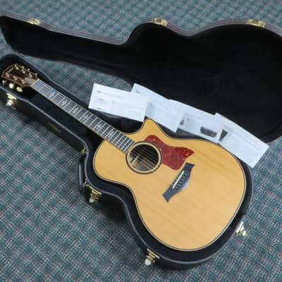 2004 Taylor 814ce-L7 Limited Grand Auditorium Acoustic/Electric Cocobolo! w/OHSC image 9