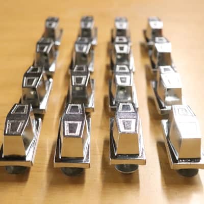 Remo Chrome Tom Drum Lugs 16pk Vintage 1980's #2 image 2