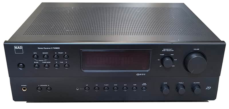 NAD C 725BEE Stereo Receiver / Amplifier - Fully Serviced image 1