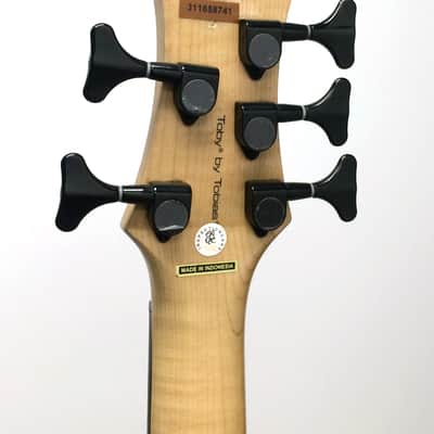 Tobias Toby Deluxe V 5-String Electric Bass Guitar - Trans Red image 8