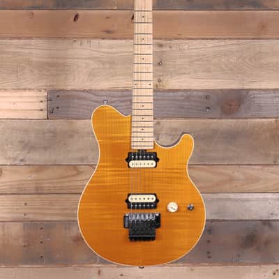 2013 Music Man Axis Electric Guitar Trans Gold w/ Case "Excellent Condition" image 4
