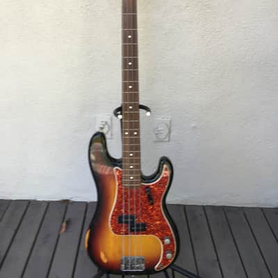 Fender Percision bass 1987 Sunburst 3 tone/Jon Sidel Collection image 1