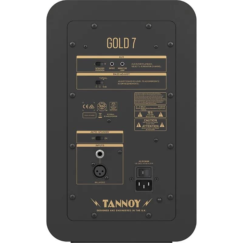 Tannoy GOLD 7 Dual-Concentric 6.5" Powered Studio Monitor (Single) image 2