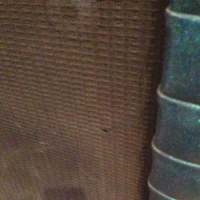 Kustom 150 4x10 combo 70's Green Sparkle Tuck & Roll image 7