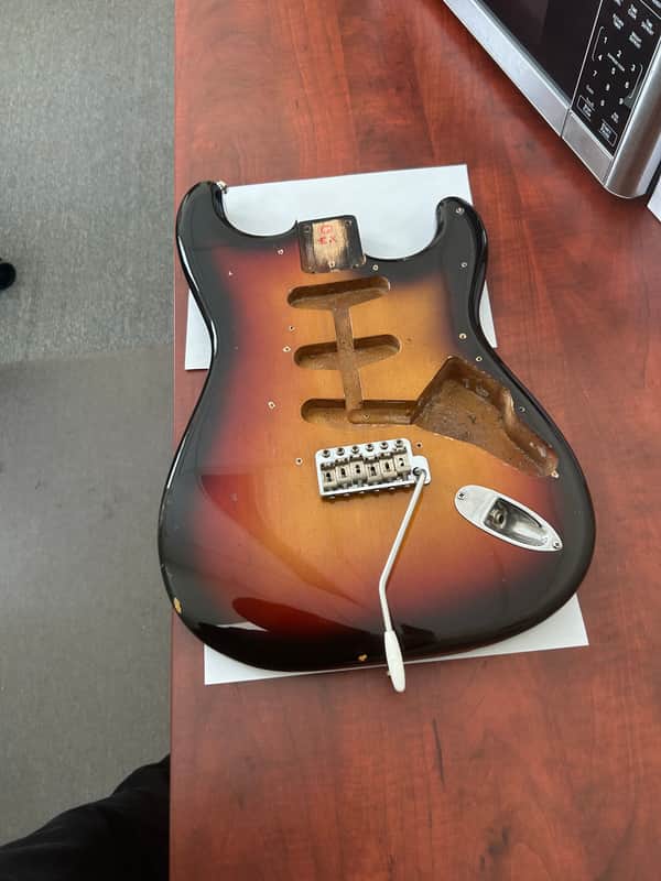 Fender JV Stratocaster ST-62 1982 - Sunburst Body