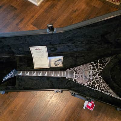 Jackson Custom Shop KV 2026 - Sliver/Black Crackle image 2