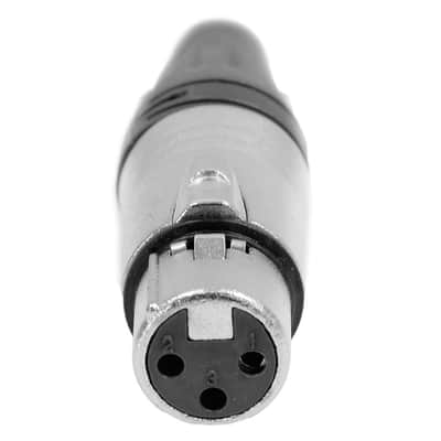 Seismic Audio - 4 Pack of Premium 3 Pin XLR Female Cable Connectors - Mic Plugs image 4