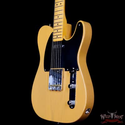 Fender American Vintage II 1951 Telecaster Ash Body 1-Piece Maple Neck Butterscotch Blonde image 2