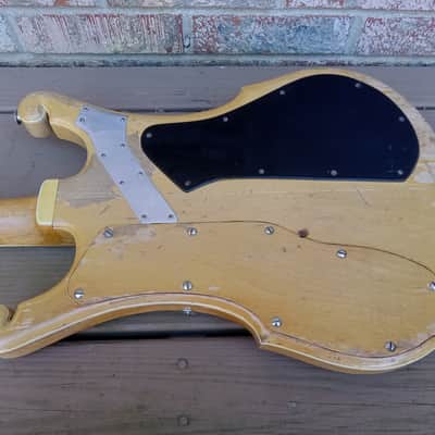 Circa 1953 Custom Built Melita Double Cut Electric Guitar! DeArmond Dynasonics, Grover Tuners! image 13