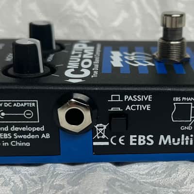 EBS MultiComp Bass Guitar Compressor Effect Pedal image 5