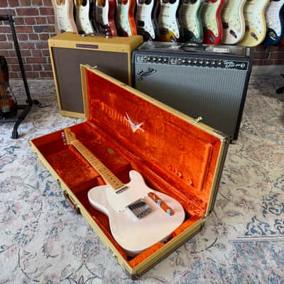 Used Fender Custom Shop '58 Vintage Custom Top-Load Telecaster - Aged White Blnd image 8