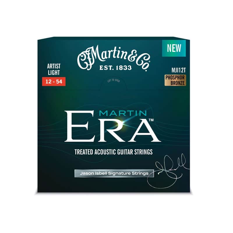 Martin MJI12T Era Treated Jason Isbell Signature Acoustic Guitar Strings image 1