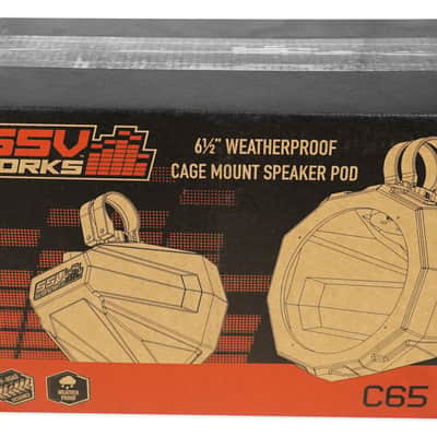 SSV Works 1.85" Roll Bar Tower Speaker 6.5" Pods+Portable Bluetooth Home Speaker image 12