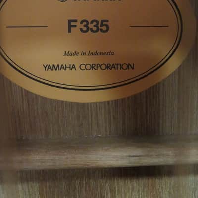 Yamaha F355 Acoustic Guitar Acoustic Guitar (C35) image 4