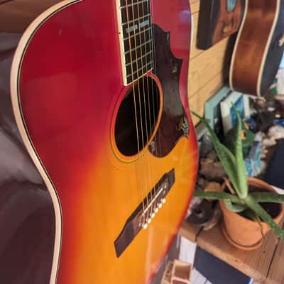 Ibanez E-684 Concord Hummingbird Acoustic Guitar 1976 w/hard case image 1