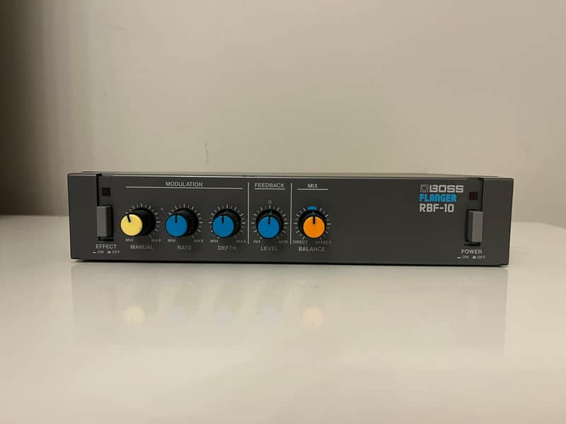 ギター BOSS RFB-10 MICRO RACK SERIES Boss RBF-10 Micro Rack Series Flanger | Reverb UK