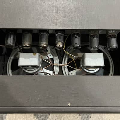Vintage 1960’s Teisco 73 Tube Amplifier Twin 8” Speakers w Tremolo MIJ Japan Guitar Amp image 3