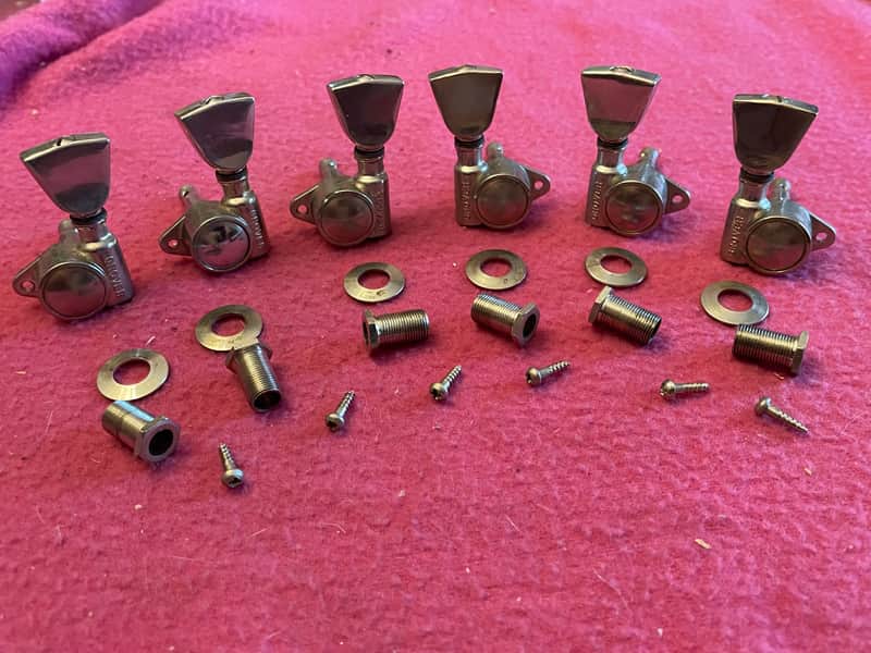 vintage 1970's Grover USA tuners for Gibson Les Paul S1 Marauder es-335 SG 175 Flying V image 1